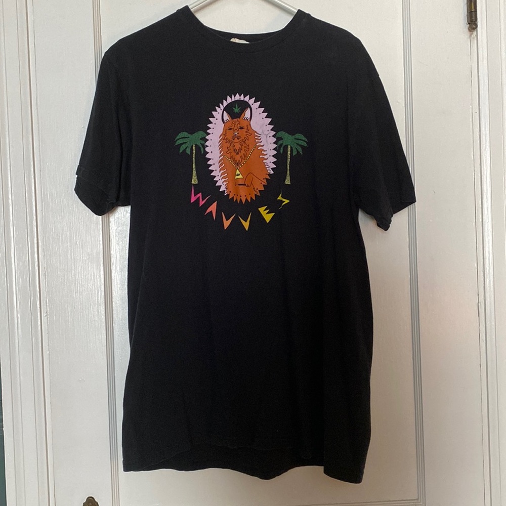 Wavves Cat Band Tee